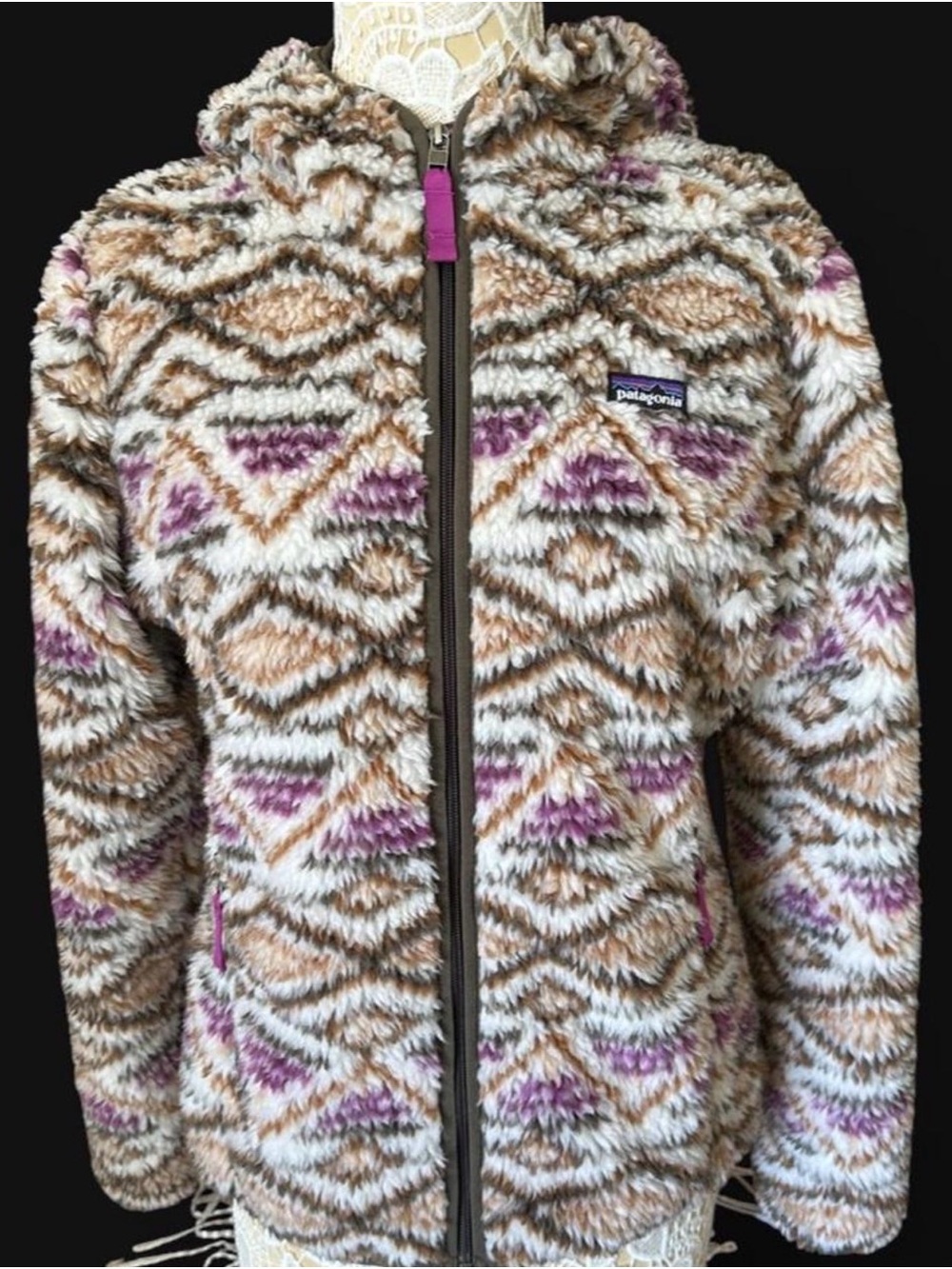 Patagonia Retro-X deep-pile fleece hoodie jacket